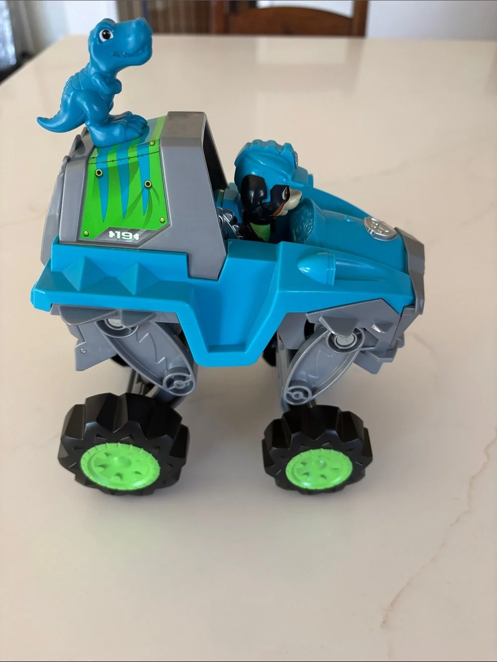 Paw Patrol Dino Rex’s Transforming Vehicle with Dinosaur Figure